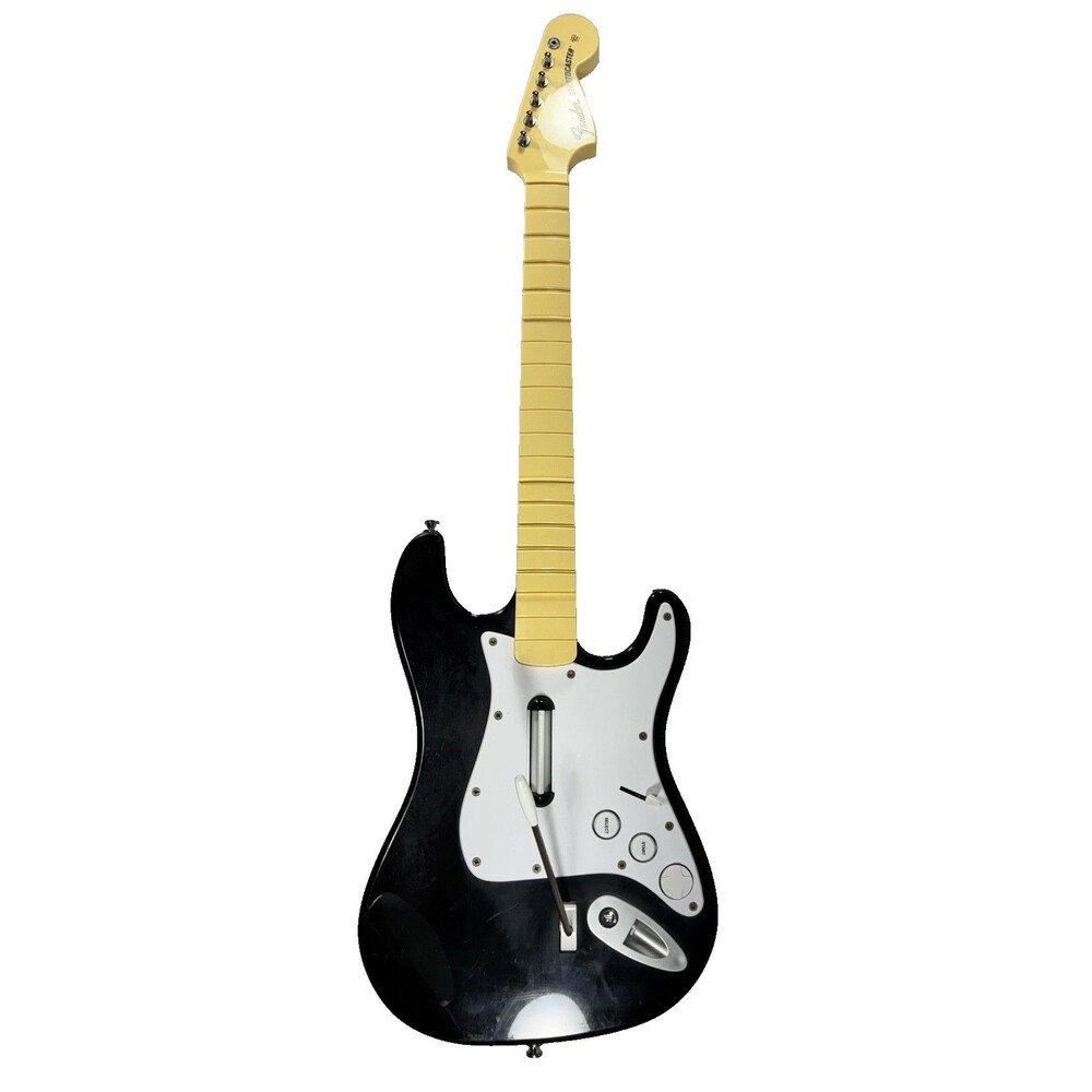 Rock Band Guitar Fender Stratocaster PlayStation 3 #822151 No Dongle Tested